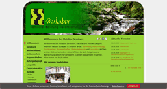 Desktop Screenshot of mutabor-seminare.de